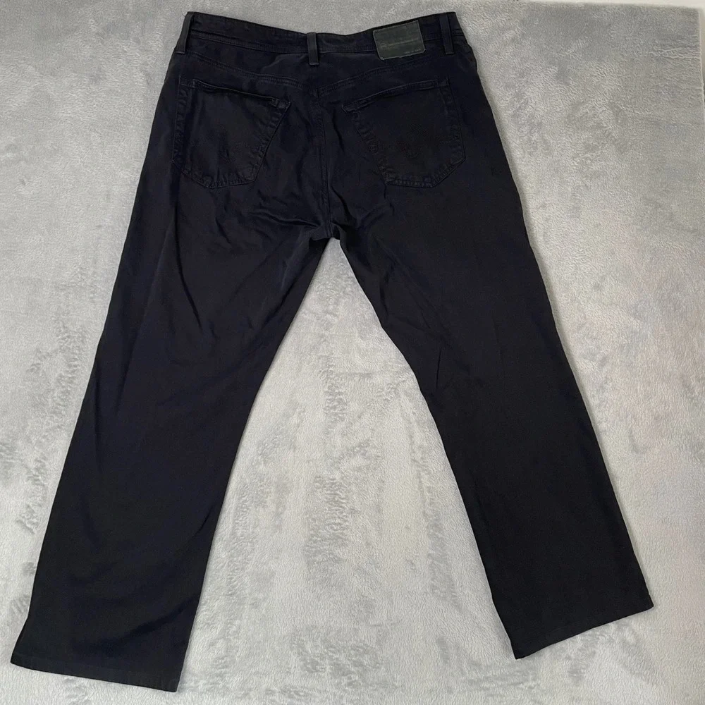 AG Adriano Goldschmied Jeans Mens 38x29 Black The Protege Straight Leg Pants